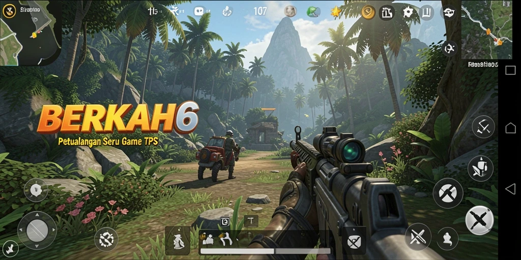 Tampilan gameplay seru dalam <strong>BERKAH6</strong> yang menampilkan aksi mendebarkan.