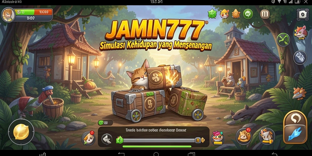 Tampilan gameplay JAMIN777 yang memukau dan interaktif.
