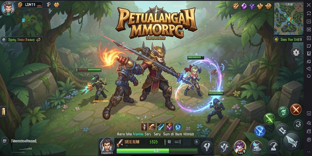 Tangkapan layar utama dari gameplay LDN11 yang mendebarkan.
