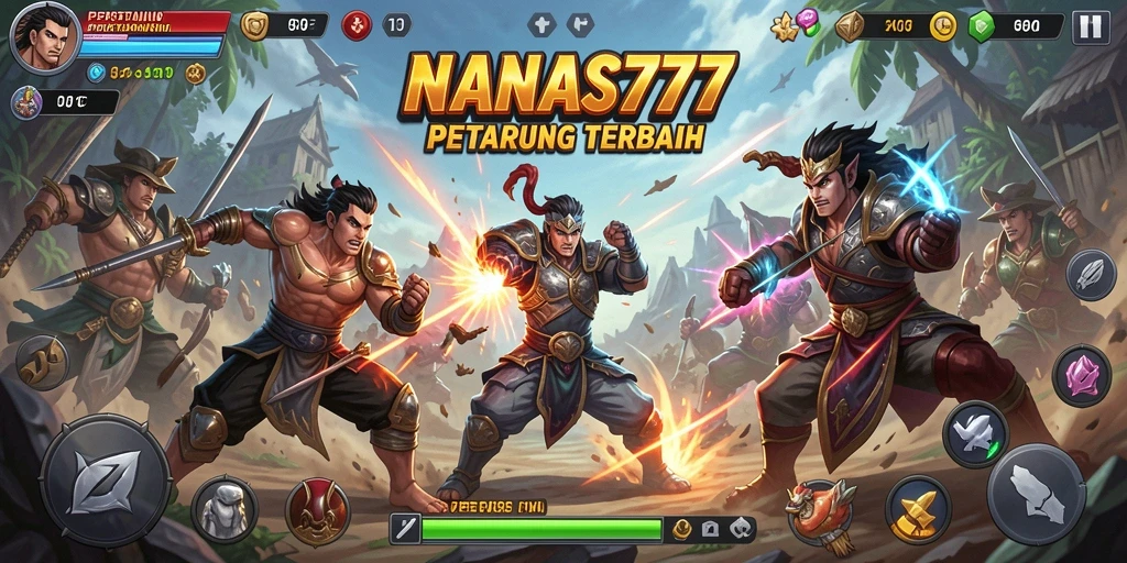 Gameplay NANAS777 yang penuh aksi dan seru